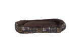 Mocha Grid Square Bed - Image 4