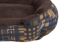 Mocha Grid Square Bed - Image 3